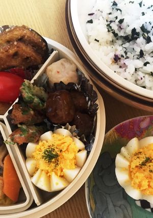 ☆お弁当に!ゆで卵アレンジ〜飾り切り☆-レシピのメイン写真