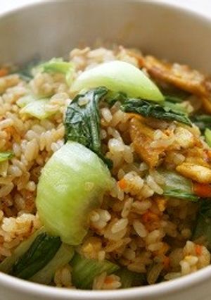チンゲン菜の中華チャーハン-レシピのメイン写真