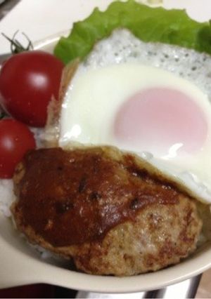 【簡単】ロコモコ丼 アレンジ自在♪-レシピのメイン写真