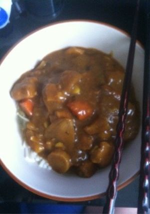 カレーと味噌汁でカレーうどん♫-レシピのメイン写真