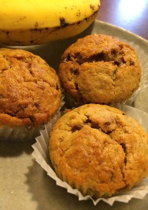 黒糖バナナカップケーキ 卵不使用-レシピのメイン写真