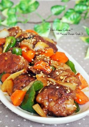 ご飯が進む♪肉巻き長芋の甘辛炒め-レシピのメイン写真