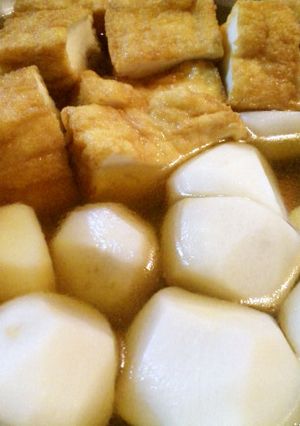 里芋と厚揚げの煮物-レシピのメイン写真