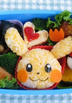 キャラ弁 ピカチュウ-レシピのメイン写真