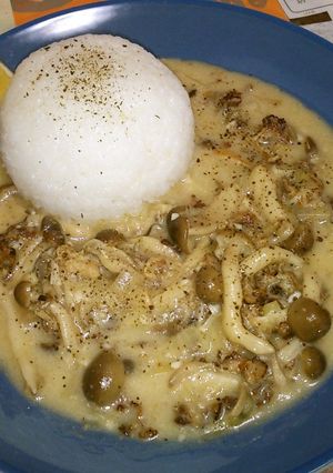 かぼすをギュウッとキノコ＆牛・乳煮-レシピのメイン写真