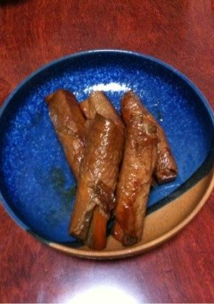 肉巻きごぼう-レシピのメイン写真