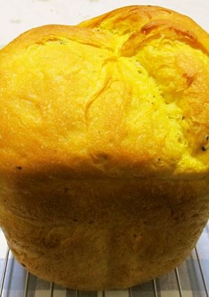 皮ごとかぼちゃ食パン（天然酵母コース）-レシピのメイン写真
