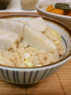*ホクホク*里芋の炊き込みご飯*-レシピのメイン写真