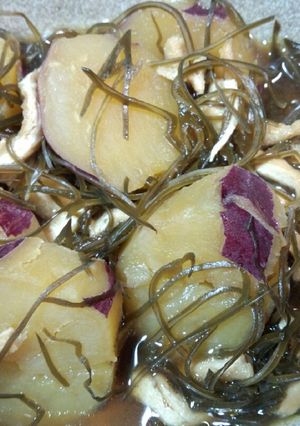 さつまいもときりこんぶの煮物-レシピのメイン写真