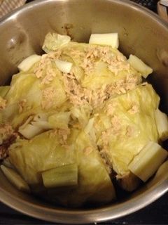 離乳食にも♪丸ごとキャベツ煮-レシピのメイン写真