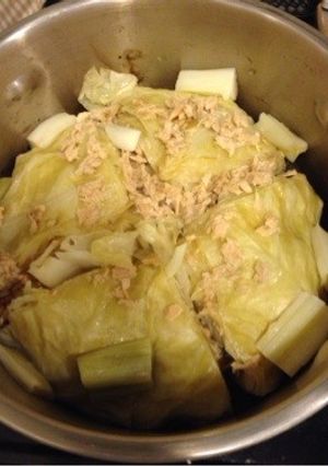 離乳食にも♪丸ごとキャベツ煮-レシピのメイン写真