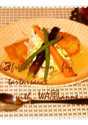 フレッシュサーモンフライ*タル②和風あん-レシピのメイン写真
