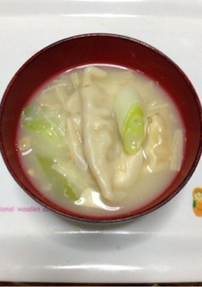 餃子とえのきの中華スープ-レシピのメイン写真