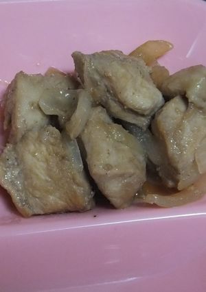 鶏肉(写真はむね肉)のソース炒め-レシピのメイン写真