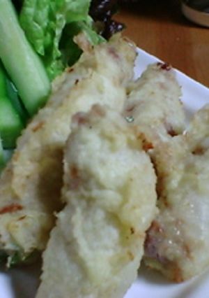 豚肉の梅しそ巻き天-レシピのメイン写真