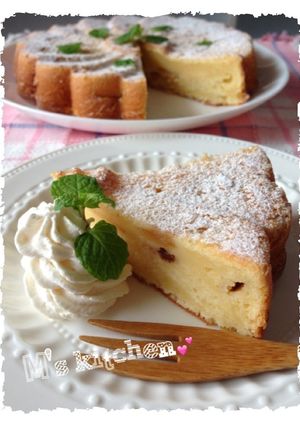 シャキシャキ林檎のしっとり日本酒ケーキ♡-レシピのメイン写真