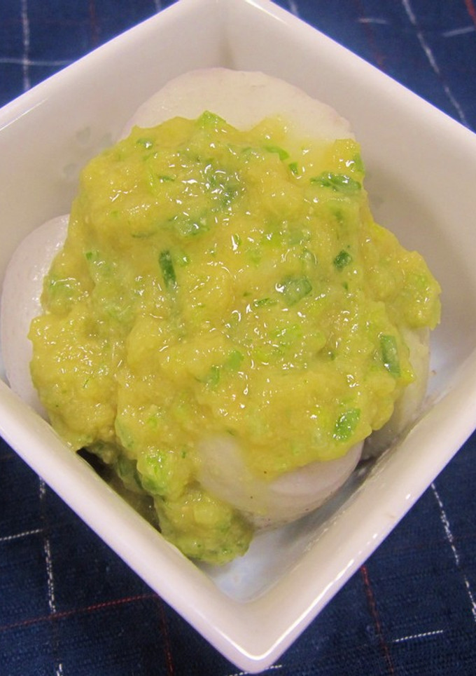 さといものねぎ味噌がけ-レシピのメイン写真