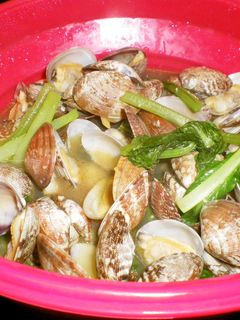 あさりの酒蒸し(にんにくバターしょう油)-レシピのメイン写真
