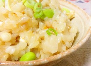 ほくほく♡れんこんの炊き込みごはん-レシピのメイン写真