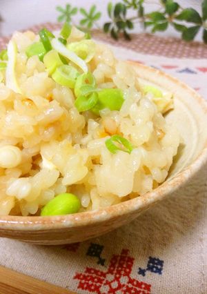 ほくほく♡れんこんの炊き込みごはん-レシピのメイン写真