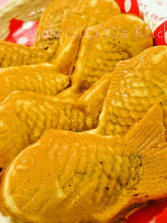 簡単ふんわり♪おうちで鯛焼き♪-レシピのメイン写真