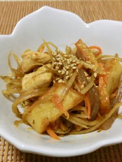 具沢山 きんぴらごぼう-レシピのメイン写真