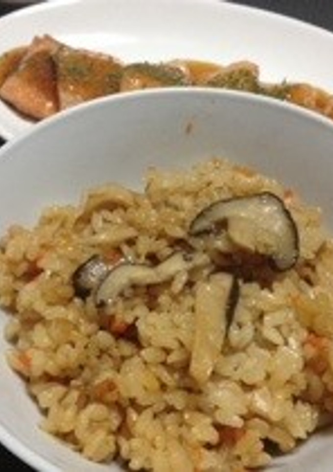きのこの炊き込みご飯♡-レシピのメイン写真
