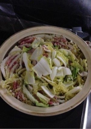 豚肉と白菜の鍋-レシピのメイン写真