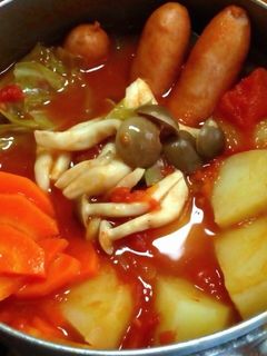 トマト鍋-レシピのメイン写真