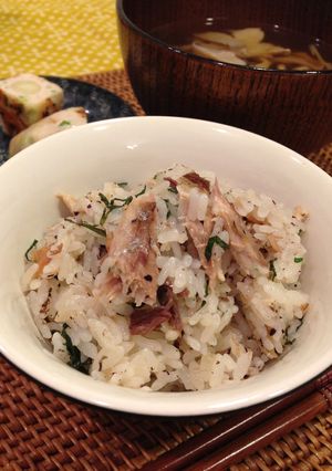本当に美味しい❤ 梅香るサンマご飯-レシピのメイン写真