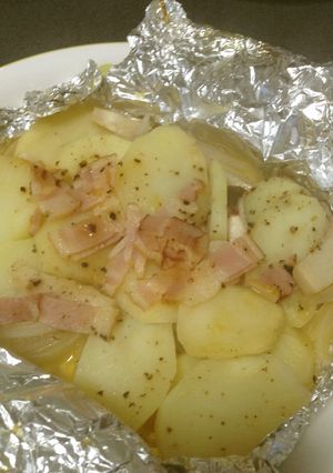 きのことじゃがいものホイル焼き-レシピのメイン写真
