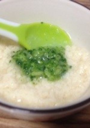 離乳食 初期 ブロッコリーのすりおろし♡-レシピのメイン写真