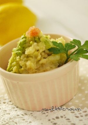 アボカドとたらこのポテトサラダ-レシピのメイン写真