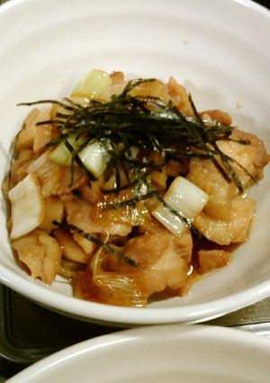 鶏もも肉の照り焼き〜焼き鳥風-レシピのメイン写真
