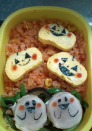 お弁当(ハロウィンversion)-レシピのメイン写真