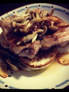 カブとチキンのステーキ-レシピのメイン写真