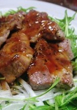 ハチミツソースのポークソテー-レシピのメイン写真