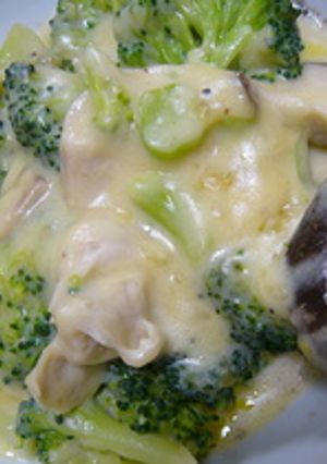 ブロッコリーと鶏肉のチーズクリーム煮-レシピのメイン写真