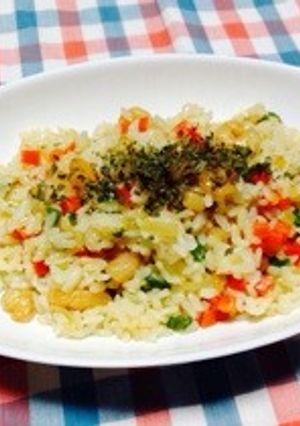 混ぜ込み海老ピラフ-レシピのメイン写真