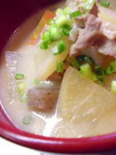 酒粕入り豚汁-レシピのメイン写真
