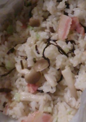 レンジでバターチャーハン-レシピのメイン写真