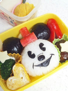 簡単ミッキー弁当★-レシピのメイン写真