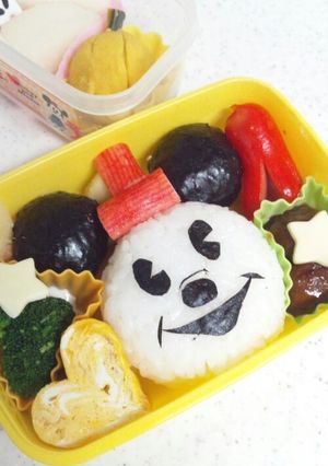 簡単ミッキー弁当★-レシピのメイン写真