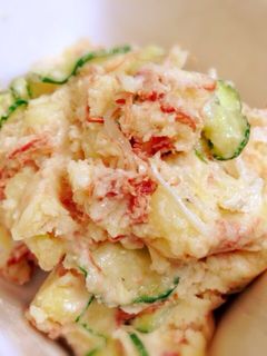 ちょっぴり大人な♡コンビーフポテトサラダ-レシピのメイン写真