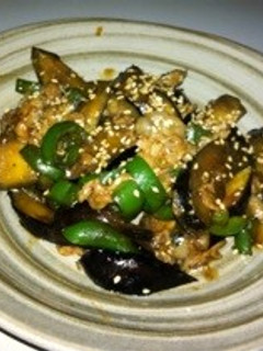 簡単!豚肉と秋茄子の旨辛炒め(7)-レシピのメイン写真