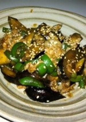 簡単！豚肉と秋茄子の旨辛炒め(7)-レシピのメイン写真