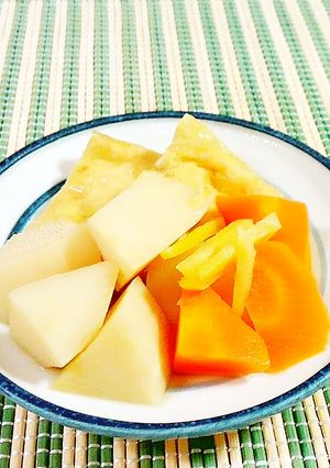 うす揚げ（油揚げ）とたけのこの生姜煮♪-レシピのメイン写真
