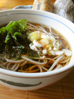 *ランチに*わかめ蕎麦*-レシピのメイン写真