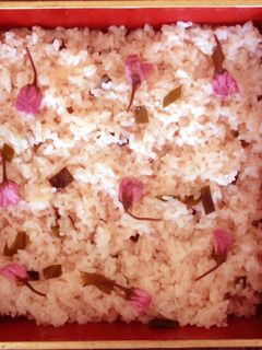 桜ご飯を炊きましょう-レシピのメイン写真