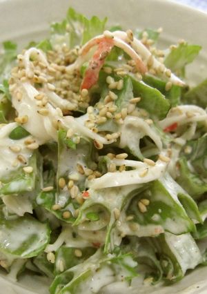 四角豆の和風カニマヨサラダ-レシピのメイン写真